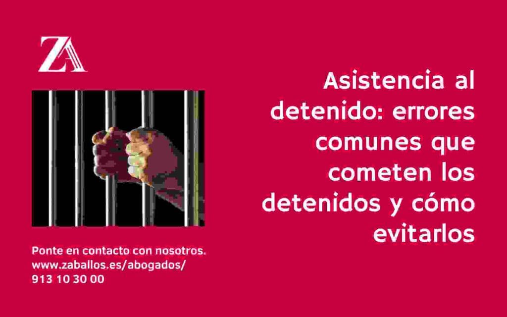 asistencia al detenido