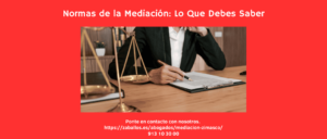 normas mediación