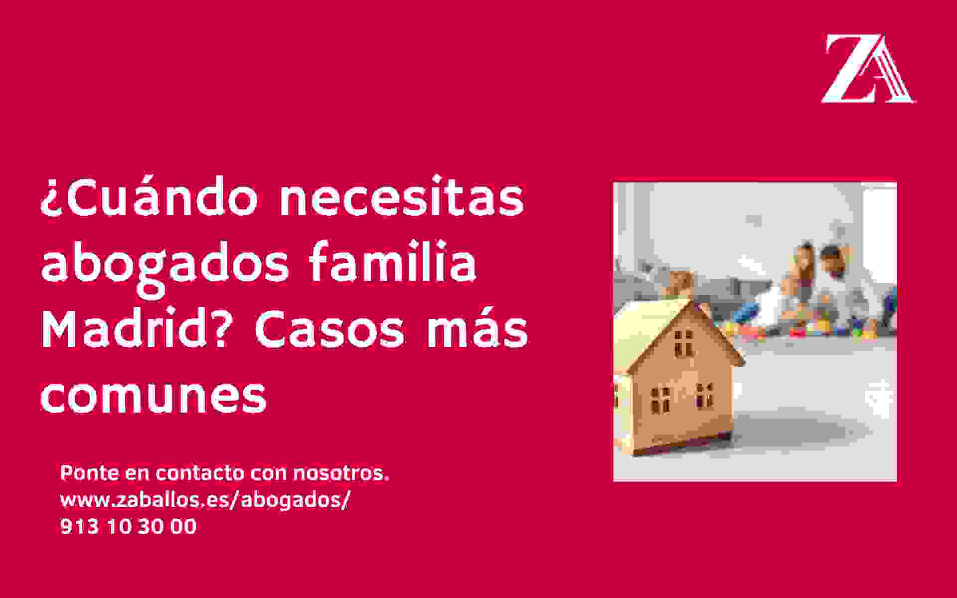 abogados familia Madrid