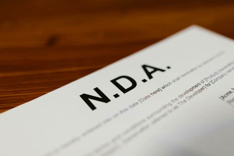 N.D.A Contrato de confidencialidad