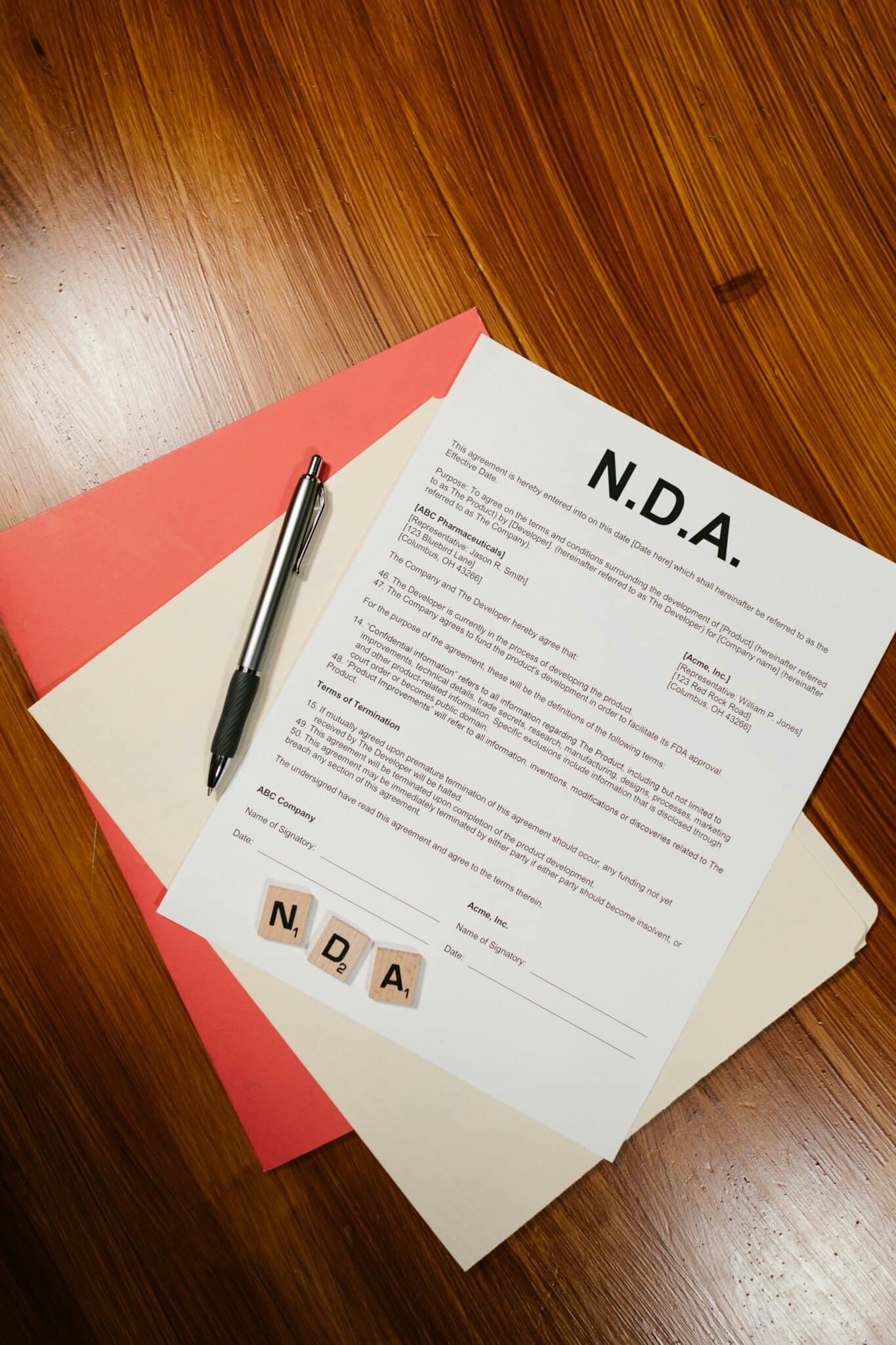 Contrato de confidencialidad